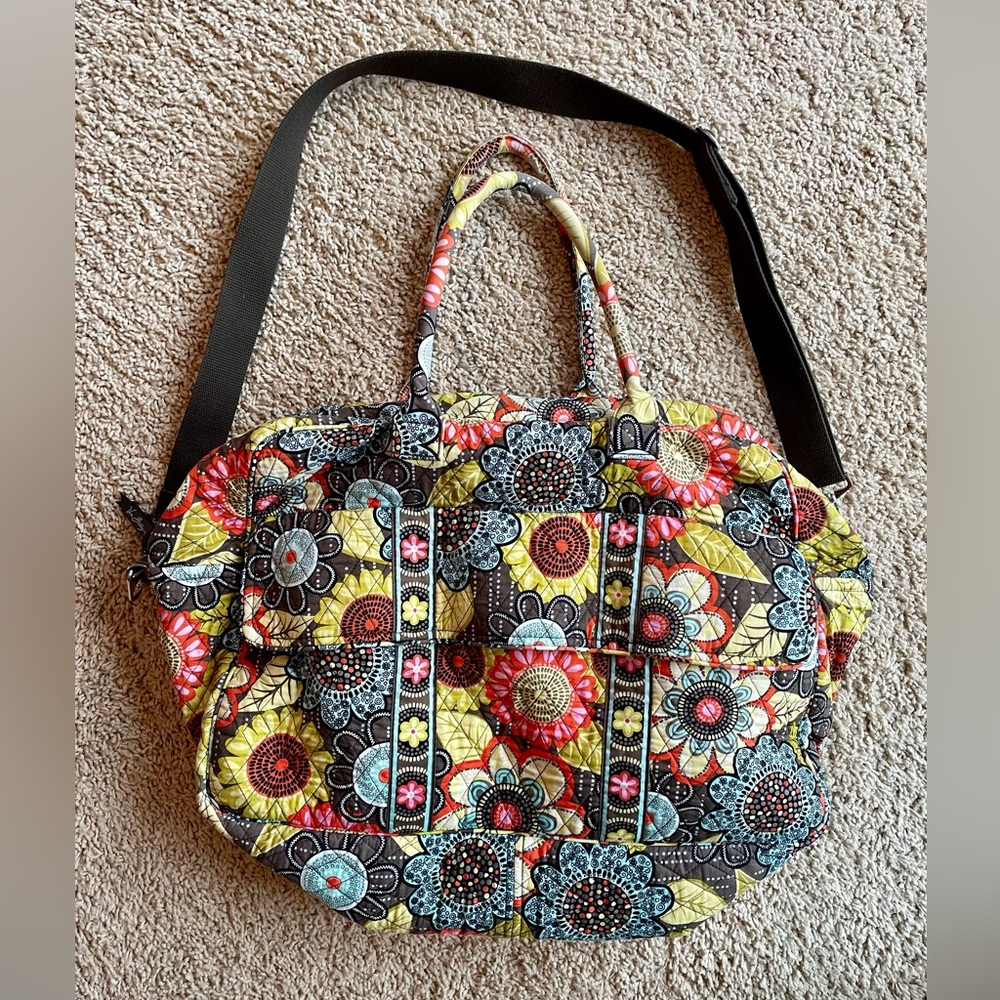 Vera Bradley Weekender Bag in Flower Shower